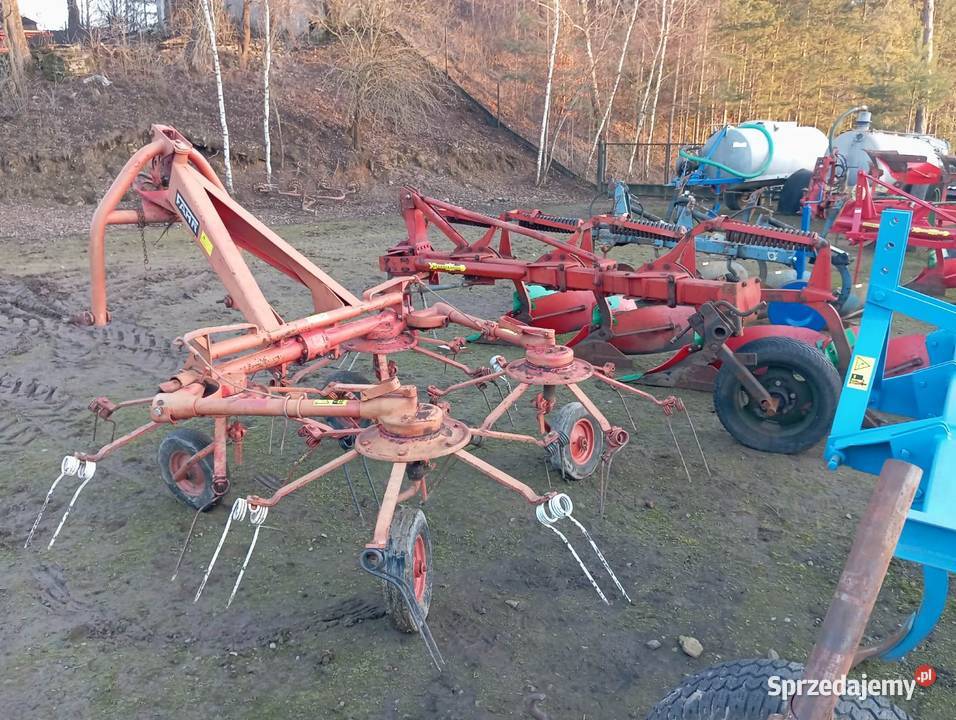 Przewracarka przetrząsarka do siana fahr nieuszkodzony Łagów