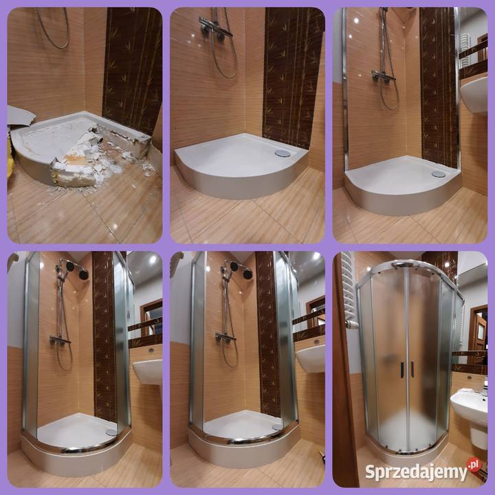 BRODZIKkabina prysznicowa montażnaprawa Warszawa