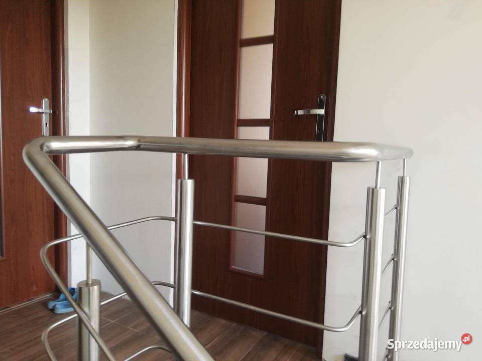 Balustrady ze stali nierdzewnej satyna Kielce