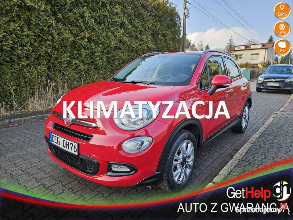 Fiat 500x Nawigacja Klimatronic x 2 Tempomat komputer pokładowy