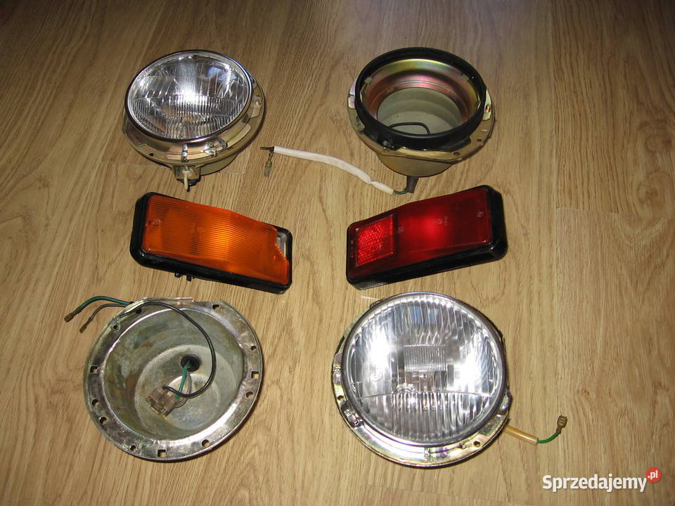 Fiat 125p FSO Lampy lampa Wesem garnek POLMO osobowe Lampy przednie