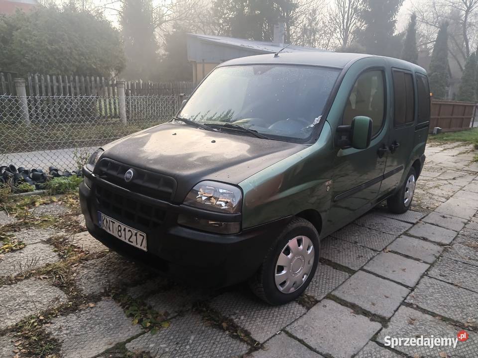 Fiat Doblo 19 JTD 5 Osobowy małopolskie Nowy Targ