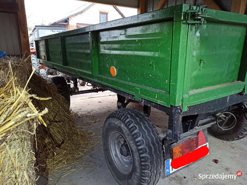 Przyczepia autosan d46B sztywna rolnicza nieuszkodzony