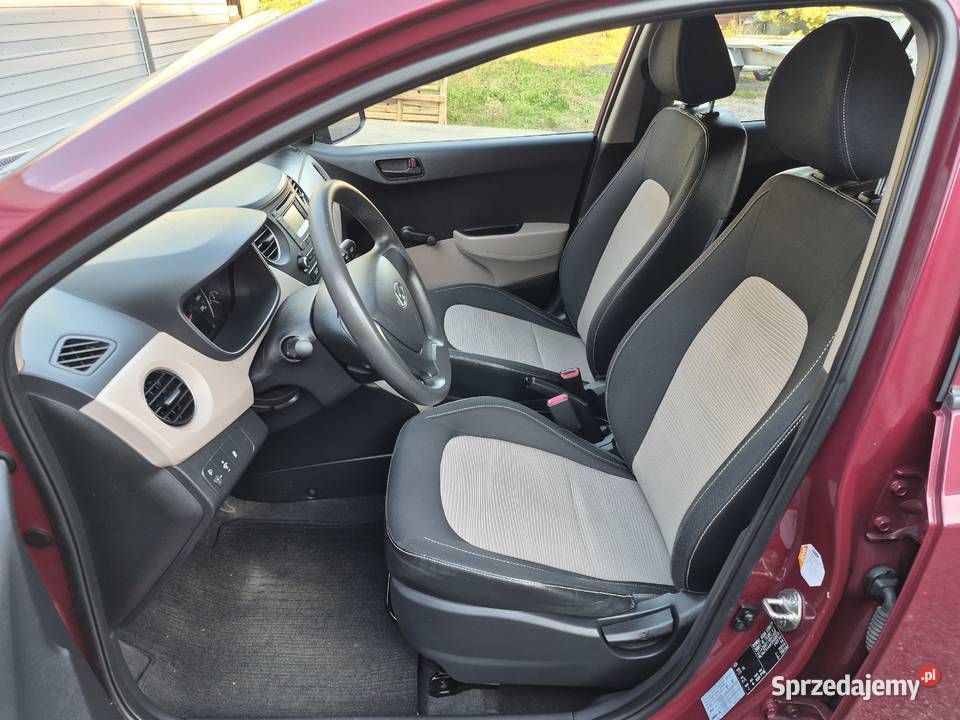 Hyundai i10 10benz zadbany mały przebieg bordowy Mogilno