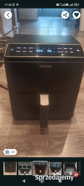 Frytkownica beztłuszczowa Cosori Dual Blaze 64L