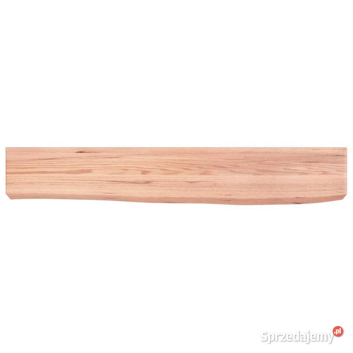 Półka jasnobrązowa 60x10x6 lakierowane lite Warszawa