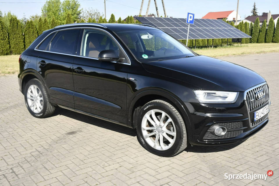 Audi Q3 20Tdi DUDKI11 4x4NaviSkóryPanorama ABS Kutno