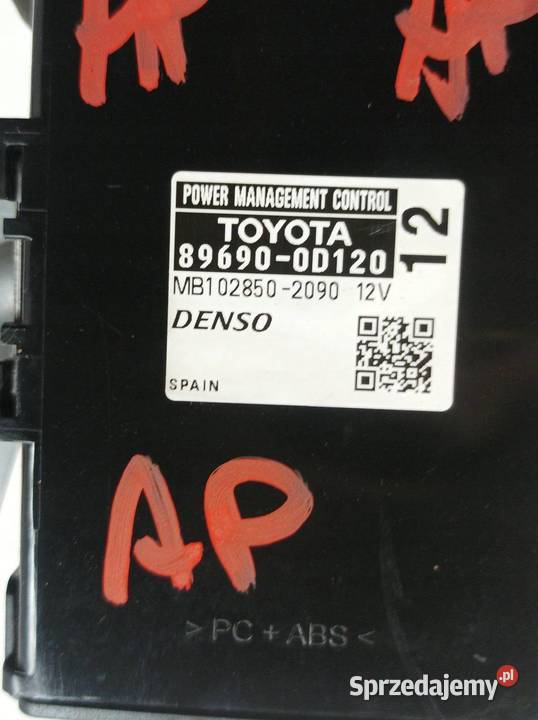 MODUŁ 896900D120 Toyota Yaris III 20112020