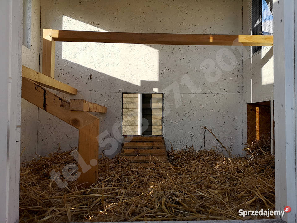 Drewniany kurnik ogrodowy Jodłownik