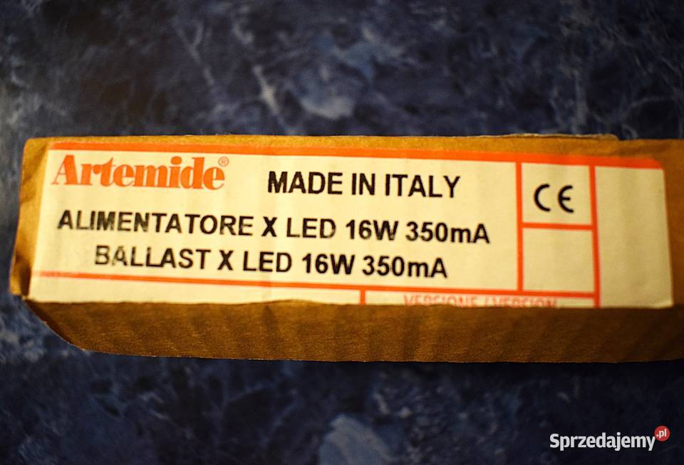 Zasilacz LED Artemide ALPF 1535 350mA 16W SELV Chełmno