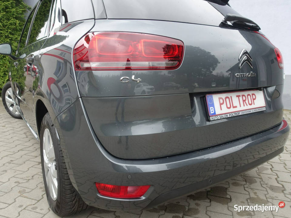 Citroen C4 Picasso 12i Navi Ledy Alu Klimatronik komputer pokładowy śląskie Częstochowa