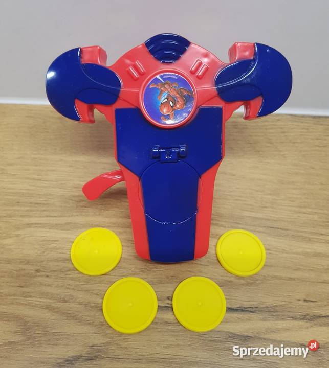Spider Man Pistolet strzelający Żetonami