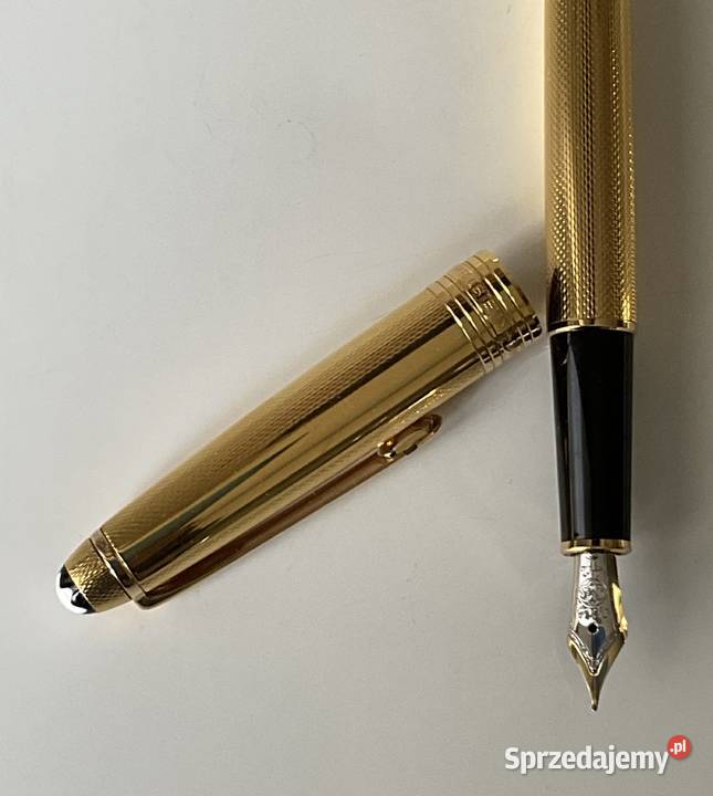 Pióro Montblanc Meisterstck 144 Solitaire Gold Pozostałe małopolskie Kraków