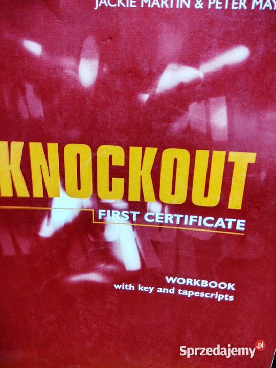 Knockout first certyfikat angielski antykwariat Warszawa