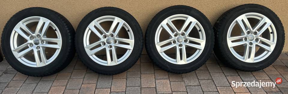 Alufelgi R17 5x112 VW Audi z oponami Bridgestone Łowicz