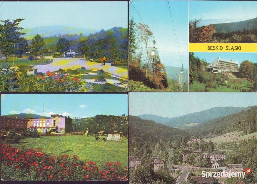 K Poczt Beskid Śląski widoki lata 1970 4 poz Gliwice