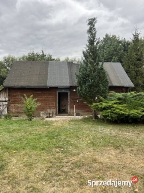 Drewniany dom z bali do przeniesienia Gm Maciejowice