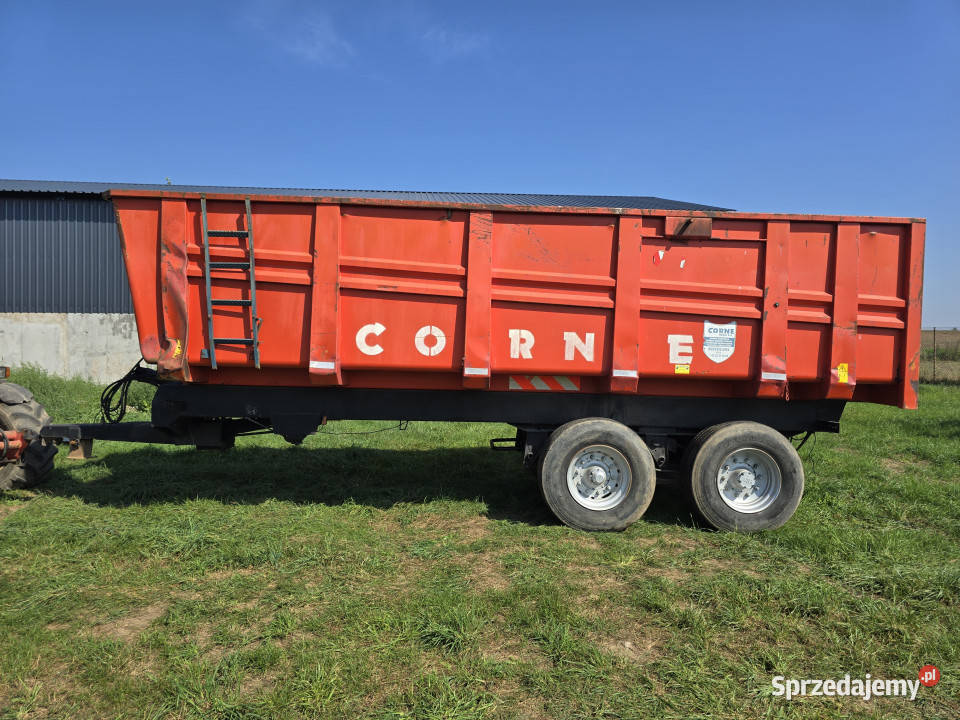 Przyczepa wywrotka CORNE 20 ton ładowności nieuszkodzony warmińsko-mazurskie