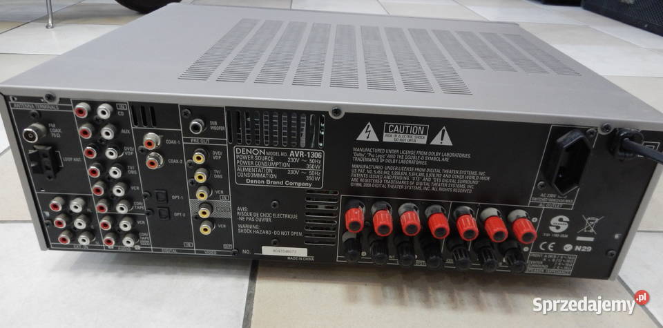 Zestaw Denon AVR1306 DVD1720 Leżajsk