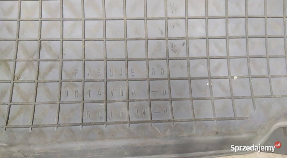 Dywaniki gumowe Golf 4 Octavia Peugeot 407 Sosnowiec sprzedam
