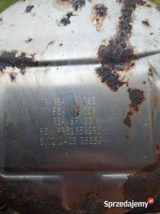 Filtr cząstek stałych DPF FAP Opel Combo E 15