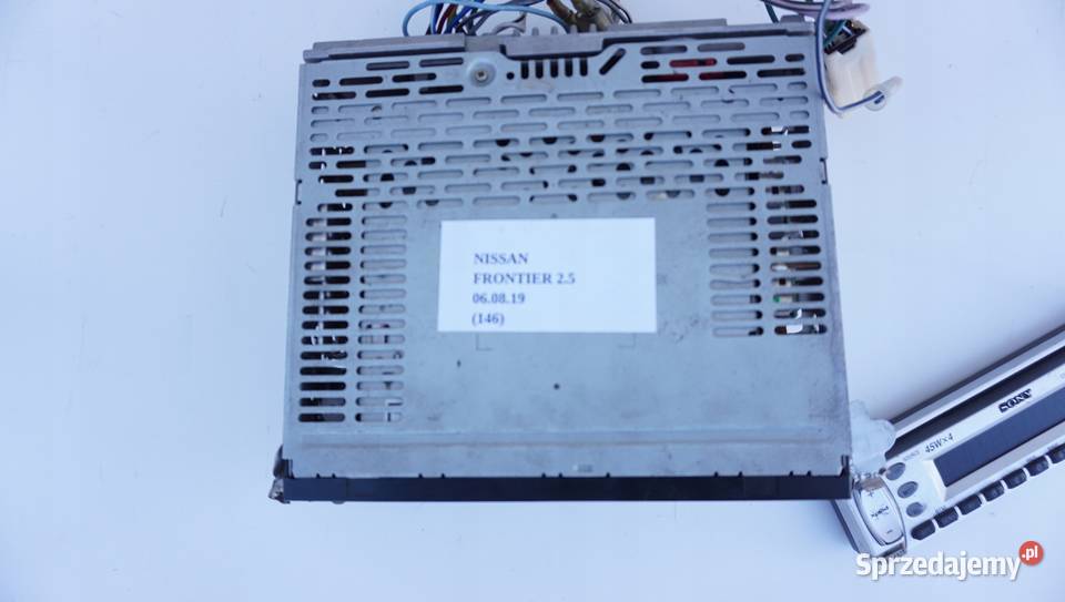 RADIOODTWARZACZ RADIO PANEL SONY CDXL380X osobowe wielkopolskie Nowy Tomyśl