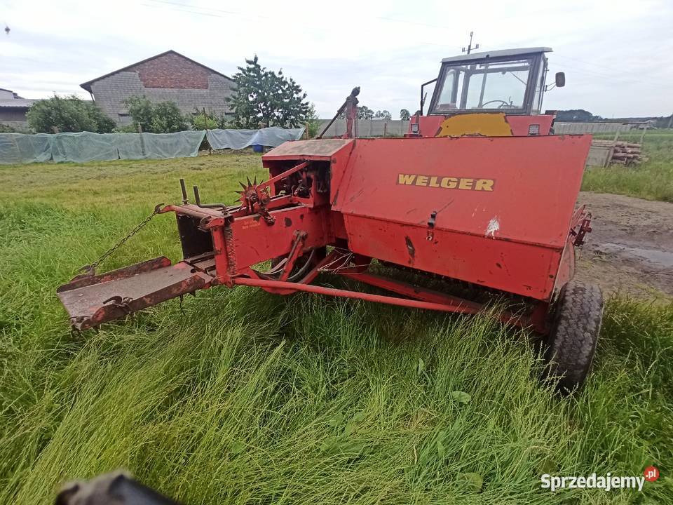 Prasa Kostka Welger Ap41 łódzkie Glina