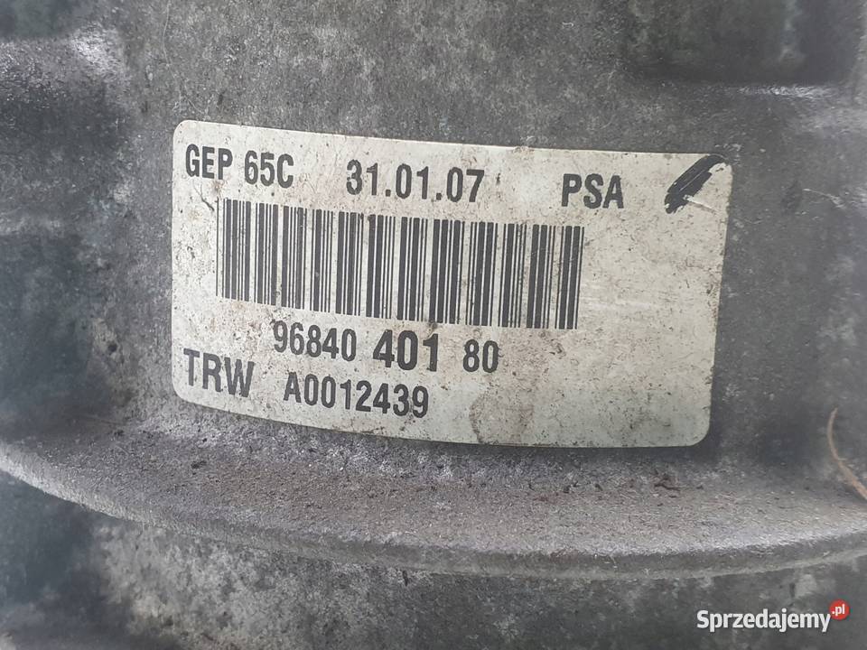 Citroen C4 Picasso ELEKTRYCZNA POMPA WSPOMAGANIA osobowe lubelskie Chełm