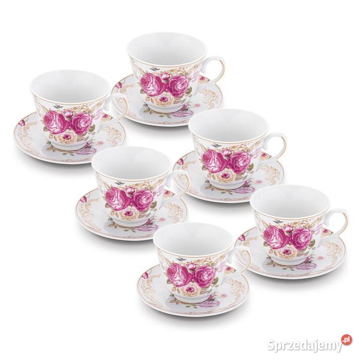 zestaw 6 filiżanek do kawy Wyposażenie wnętrz Olsztyn