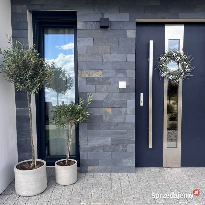 Płytki Łupek Black Slate naturalny 10x30x0813 Gdynia