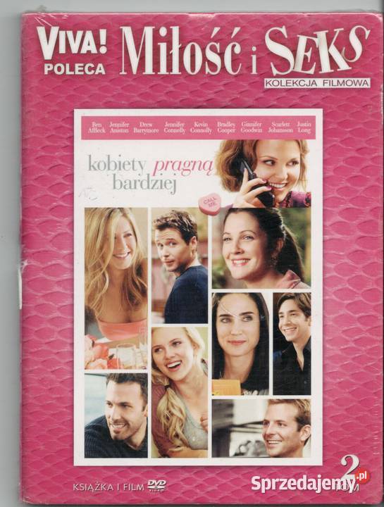 KOBIETY PRAGNĄ BARDZIEJ DVD KSIĄŻKA Aniston Filmy mazowieckie Warszawa sprzedam