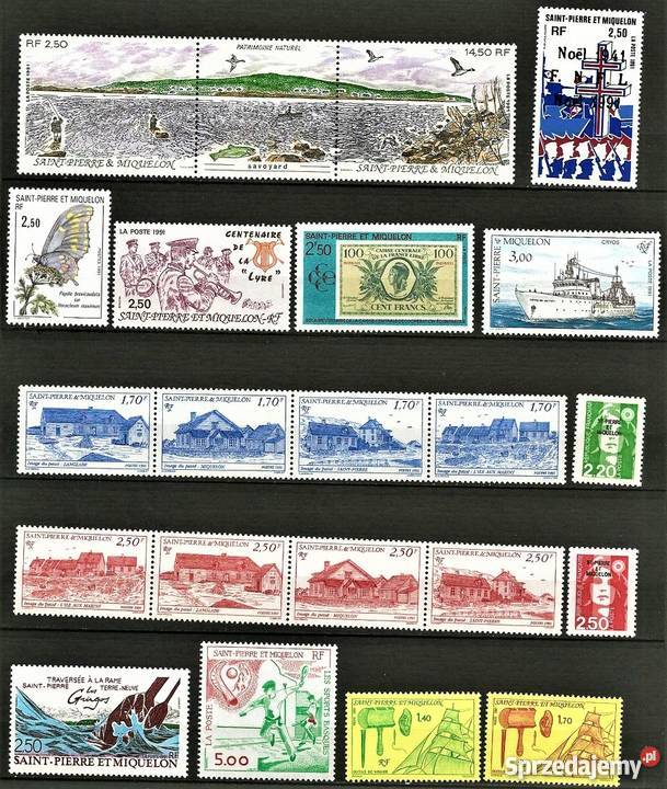 STPIERRE MIQUELON 19891990 I 1991 MNH Człuchów