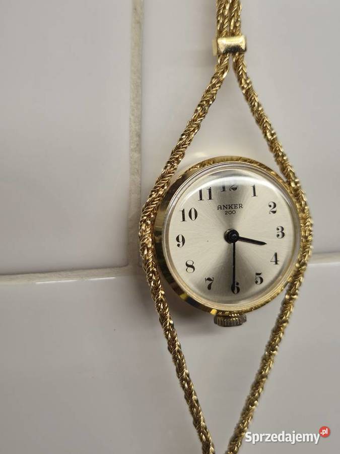 Cudowny naszyjnikwisiorek zegarekANKER Chorzów sprzedam