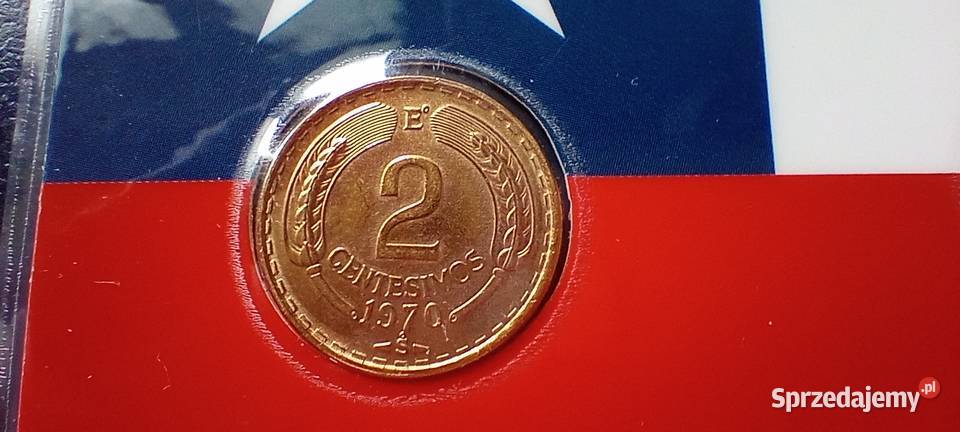 Stare monety Set 1970 Chile podkarpackie Lesko