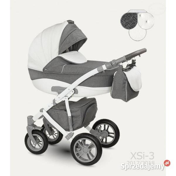 CAMARELO WÓZEK DZIECIĘCY SIRION XSI03 2w1 Pompowane Wózki podlaskie