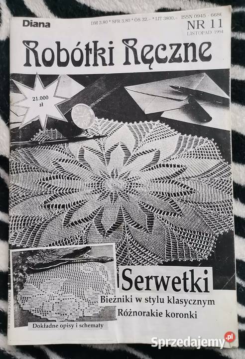 Robótki ręczne Serwetki Białystok sprzedam