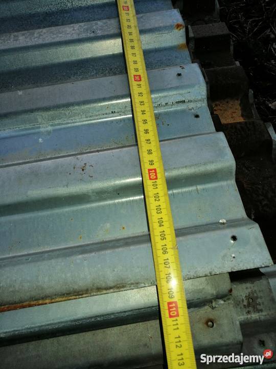 Blacha dachowa trapezowa ocynkowana używana Kraków