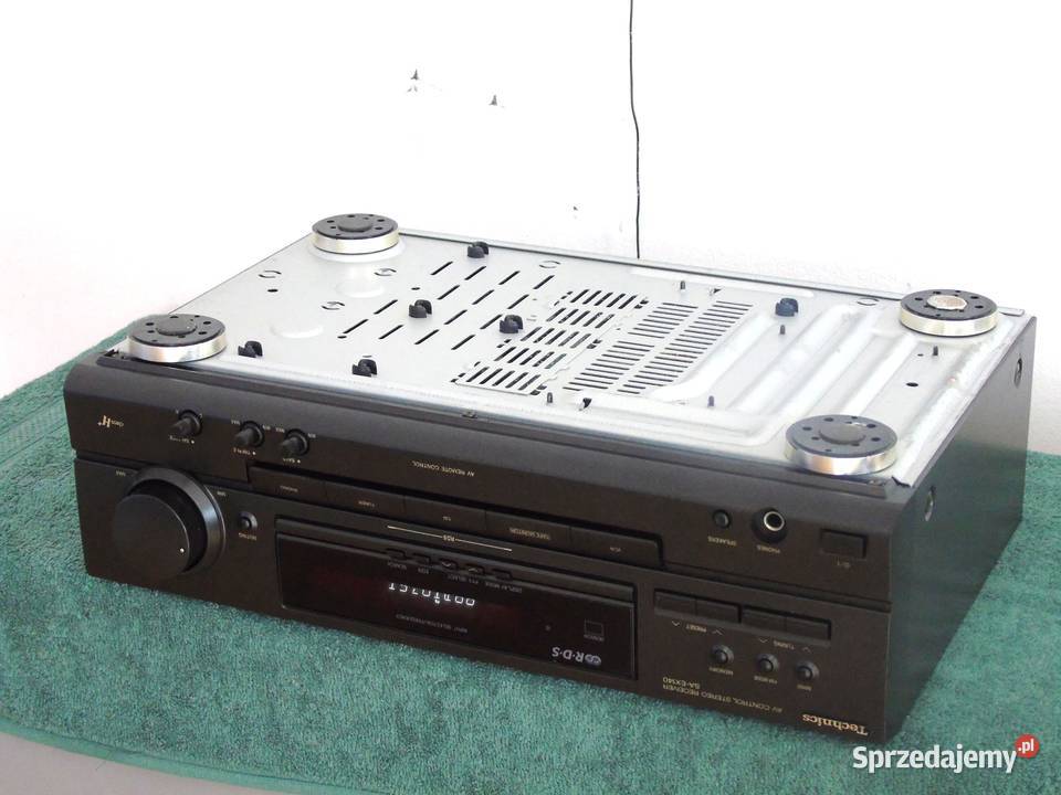 Wzmacniacz z radiem Technics SAEX140 mocny i
