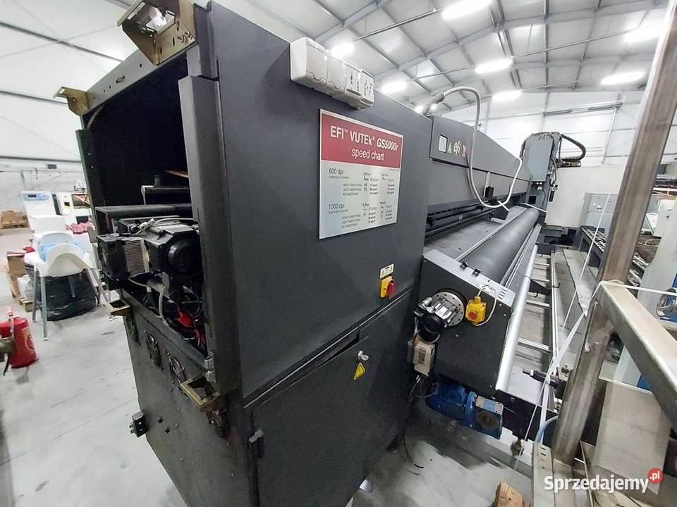 Drukarka szerokoformatowa EFI VUTEK GS 5000r UV