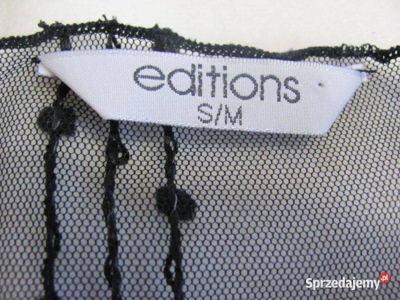 top siateczka z cekinami długi rękaw wiązana z Rozmiar 36(S) Zamość