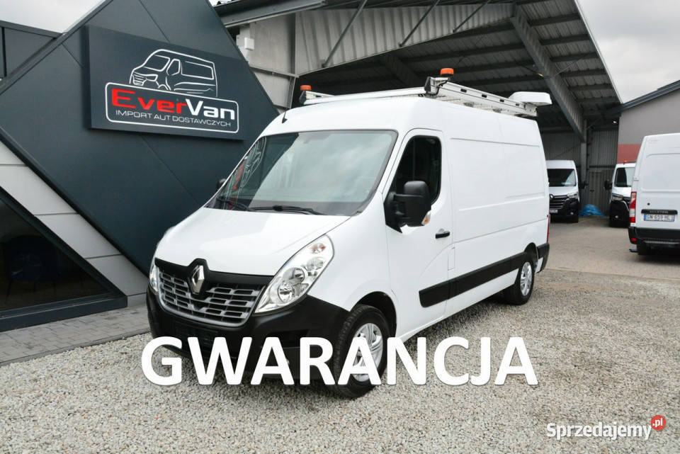 Renault Master średniak L2H2 3 osobowy blaszak światła przeciwmgłowe Warszawa