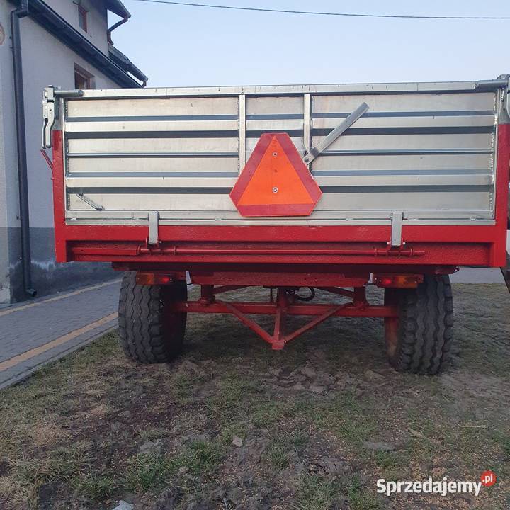 Sprzedam przyczepe jednoosiowa wywrotka nieuszkodzony Garwolin