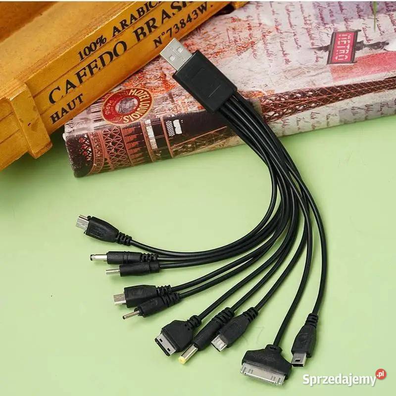 Wielofunkcyjny kabel USB 10 w 1 do Nokia LG Samsung Sony Ipod Motorola