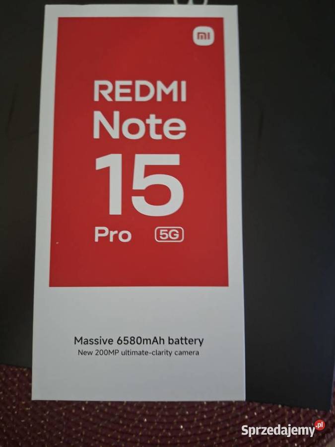 Redmi note pro 15 Staszów