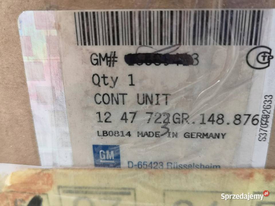 MODUŁ STEROWNIK AIRBAG OPEL ZAFIRA TOURER C 2011 Motoryzacja