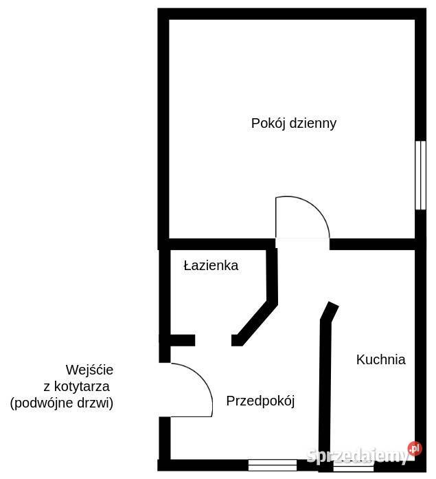 Jasna kawalerka 32 m Bednarska parter Placu parter Łódź
