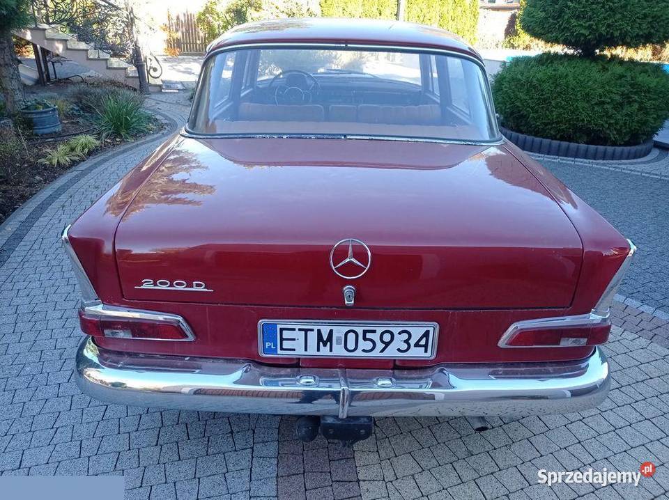 MercedesBenz 20d 55 1967r renowacji Tomaszów Mazowiecki