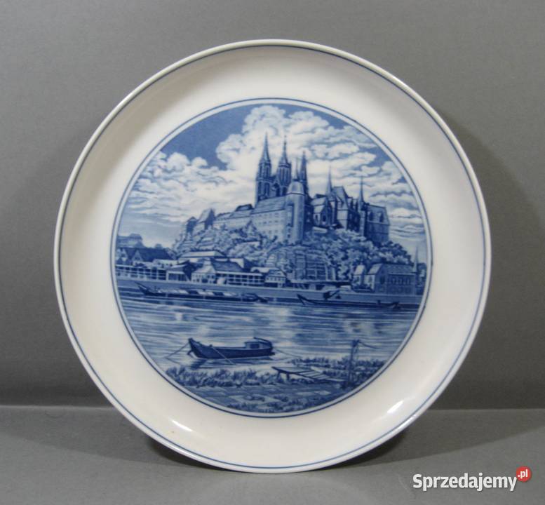 Miśnia Talerz Kolekcjonerski Meissen Katowice