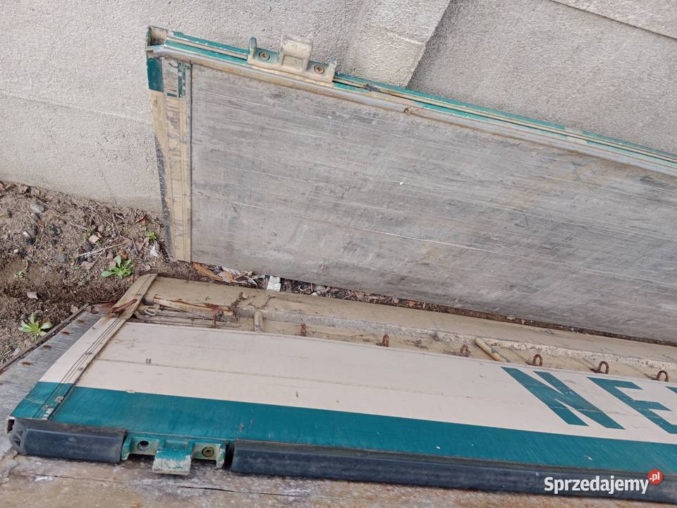 Burty aluminiowe sprzedam