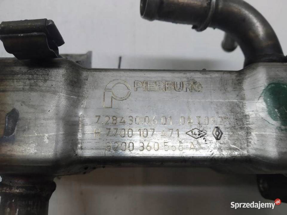 CHŁODNICA SPALIN Renault Scenic II 19 D świętokrzyskie